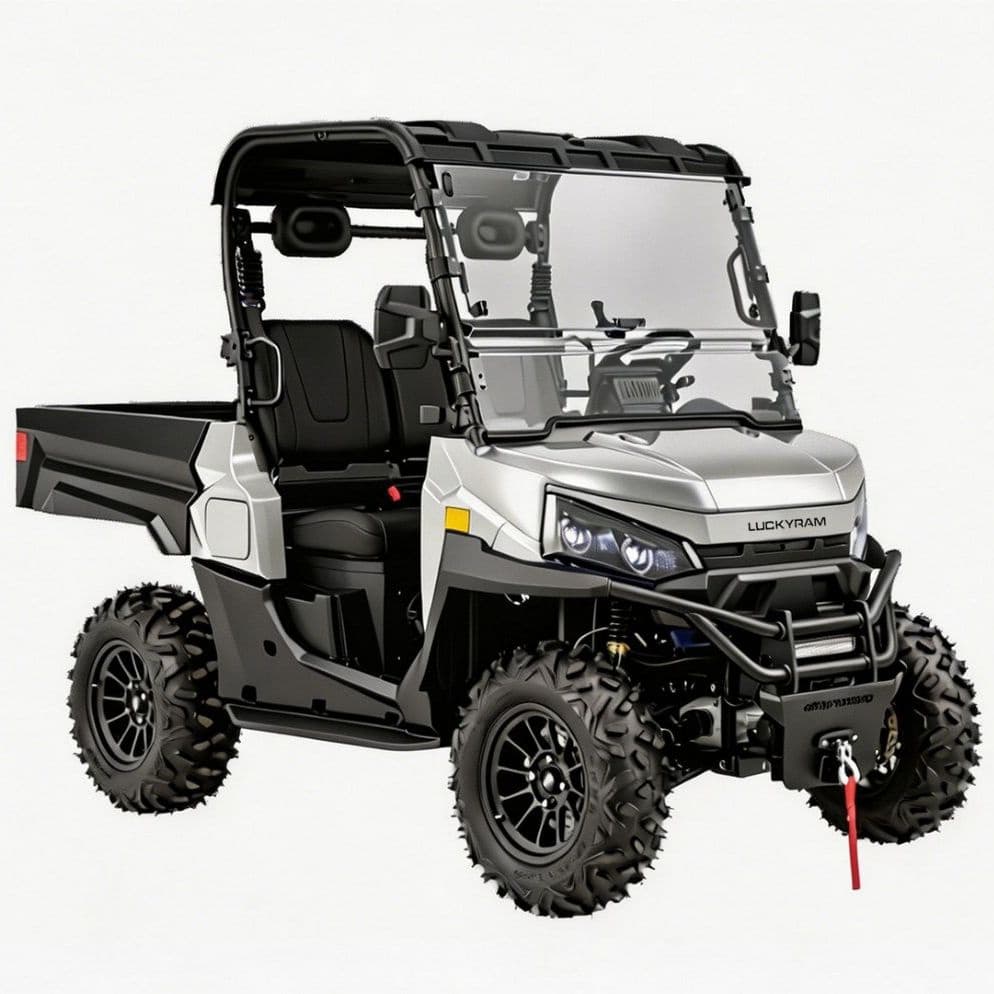 10KW AC motor 4WD električni UTV 1000kg vleka za lovski ranč