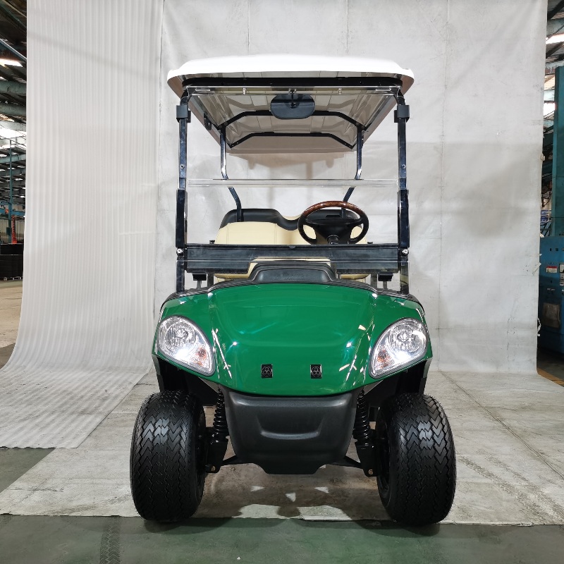 2+2 sedežni električni golf voziček z litijevo baterijo