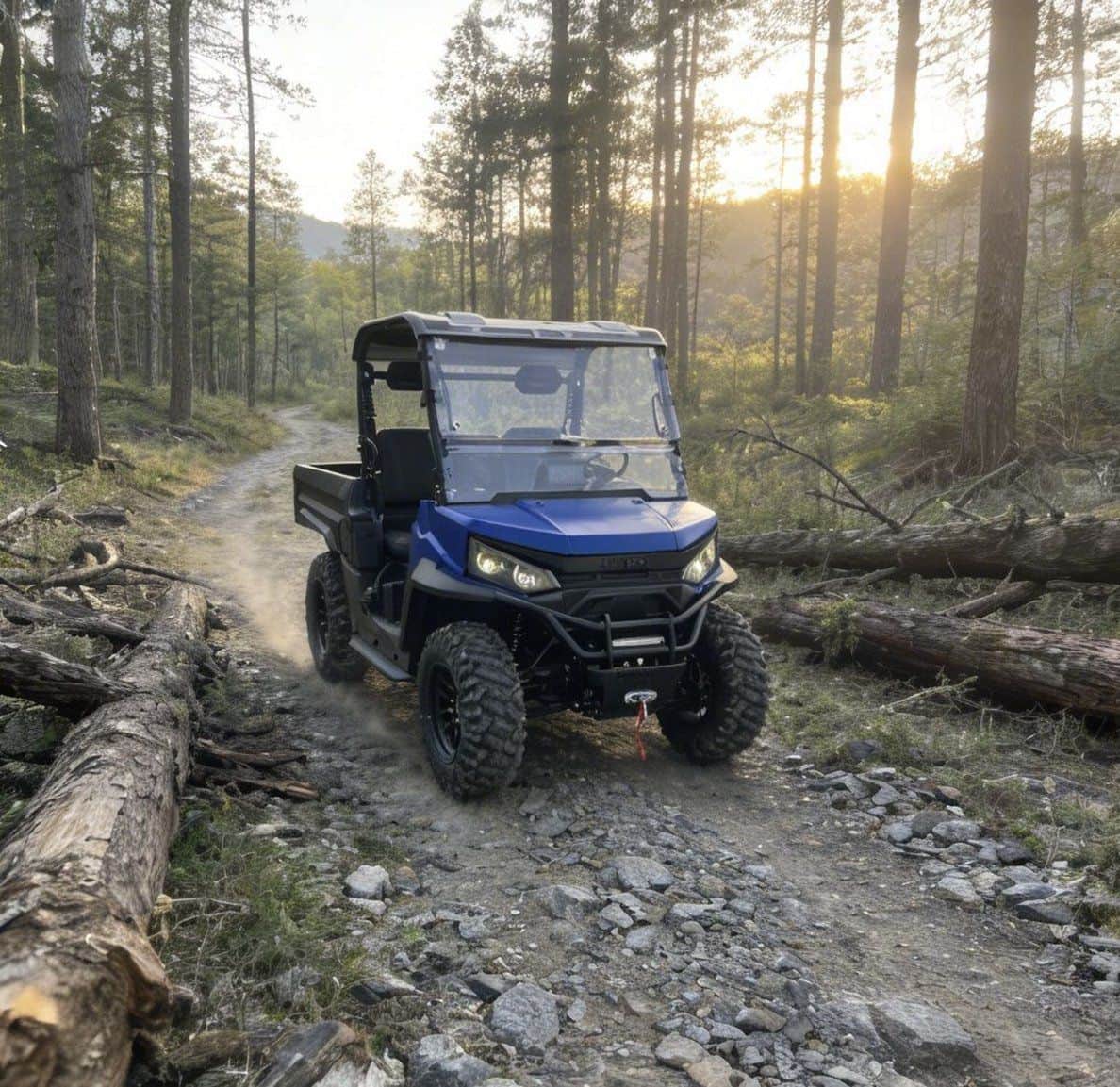 4WD Electric Ranch UTV Farm 73.6V 150Ah Krmilnik 20KW Peak