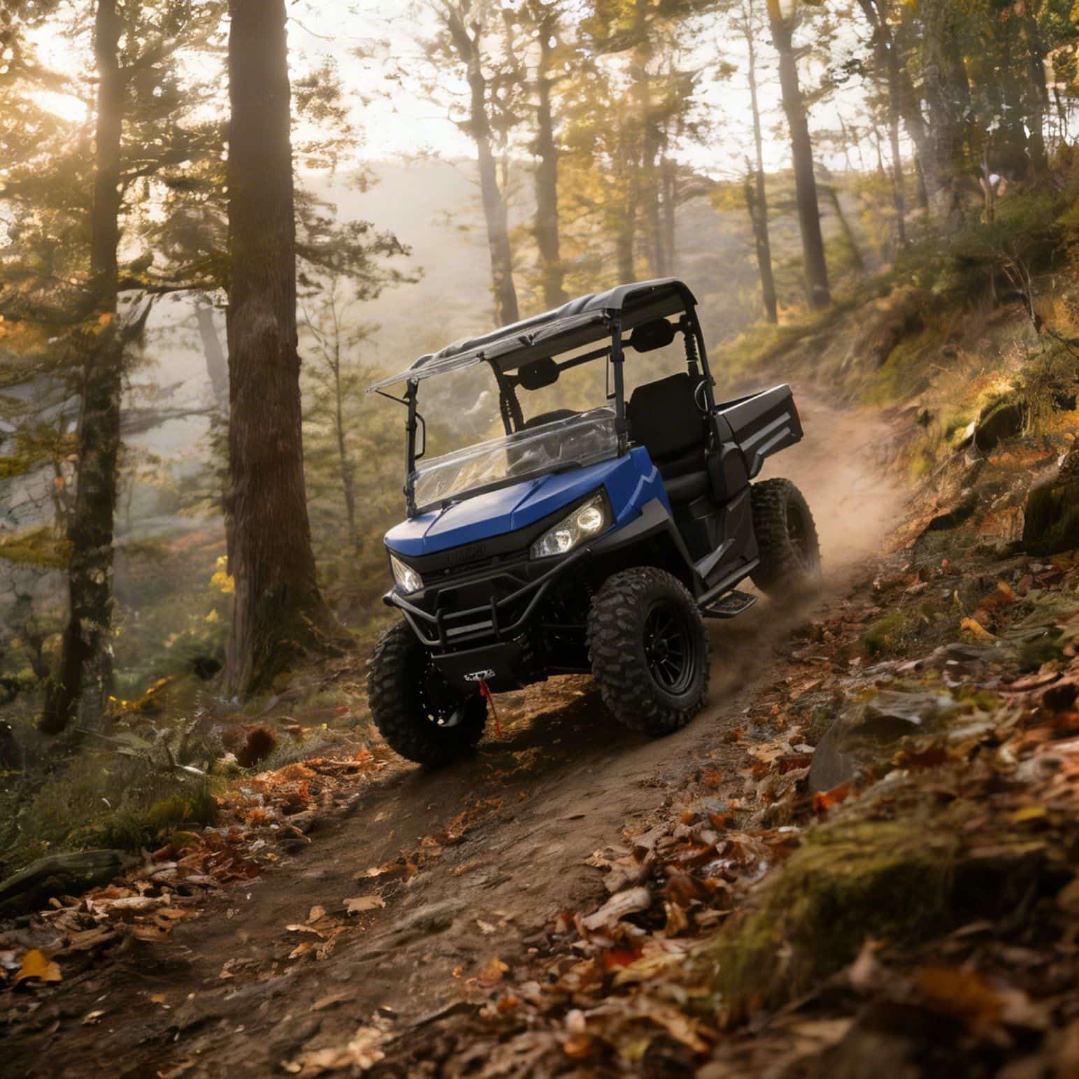 4WD UTV 73,6 V 20 KW Največja moč 400 A Krmilnik 350 kg Odlagalna postelja