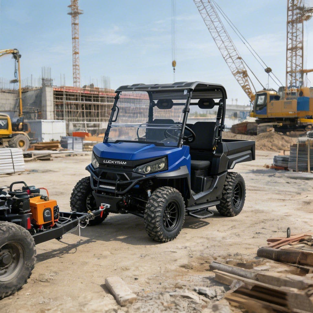 Električni UTV 4WD za lov 73,6 V 150 Ah EPS servo volan