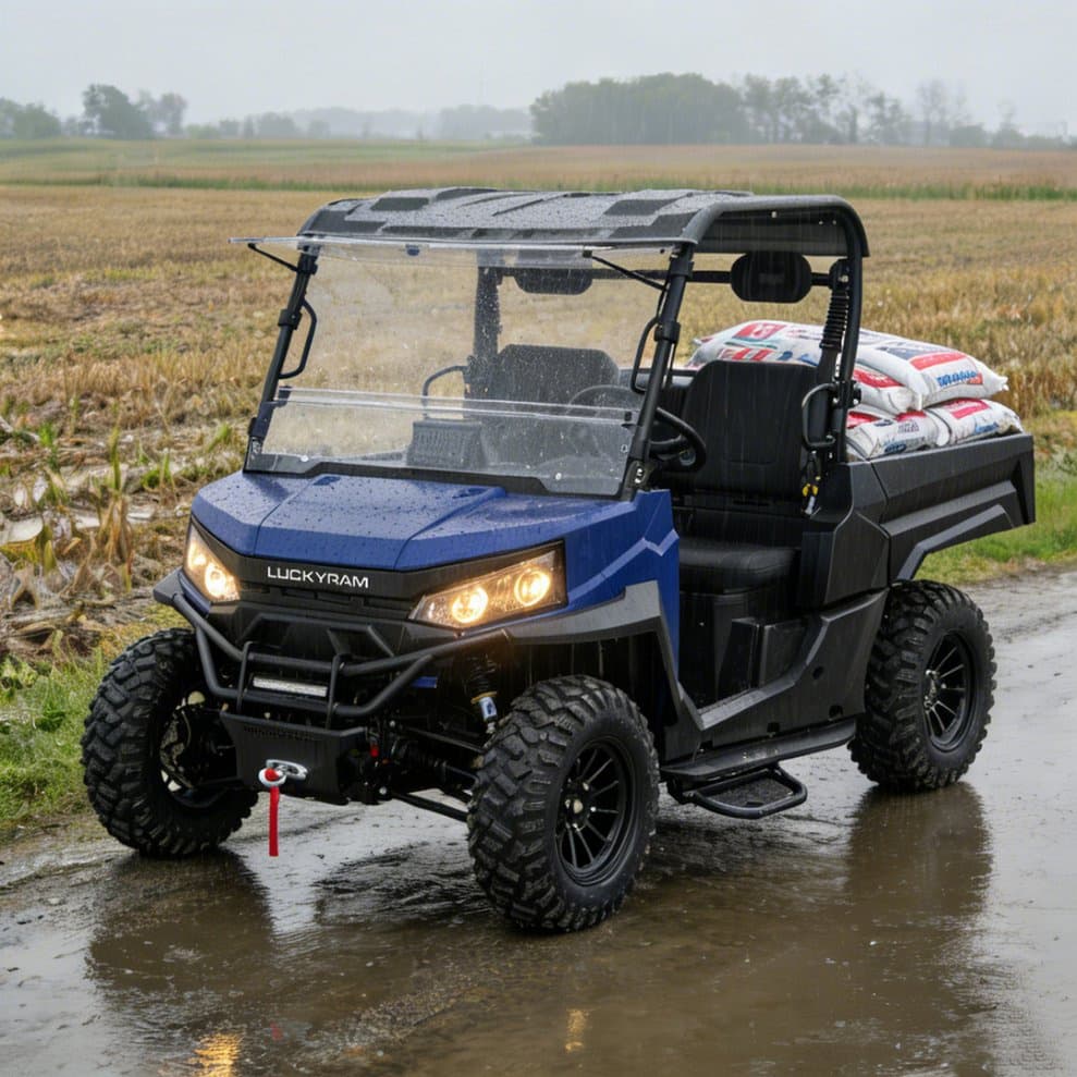 Električni UTV 73,6 V 150 Ah 4WD 670 kg Obremenitev 400 A Krmilnik