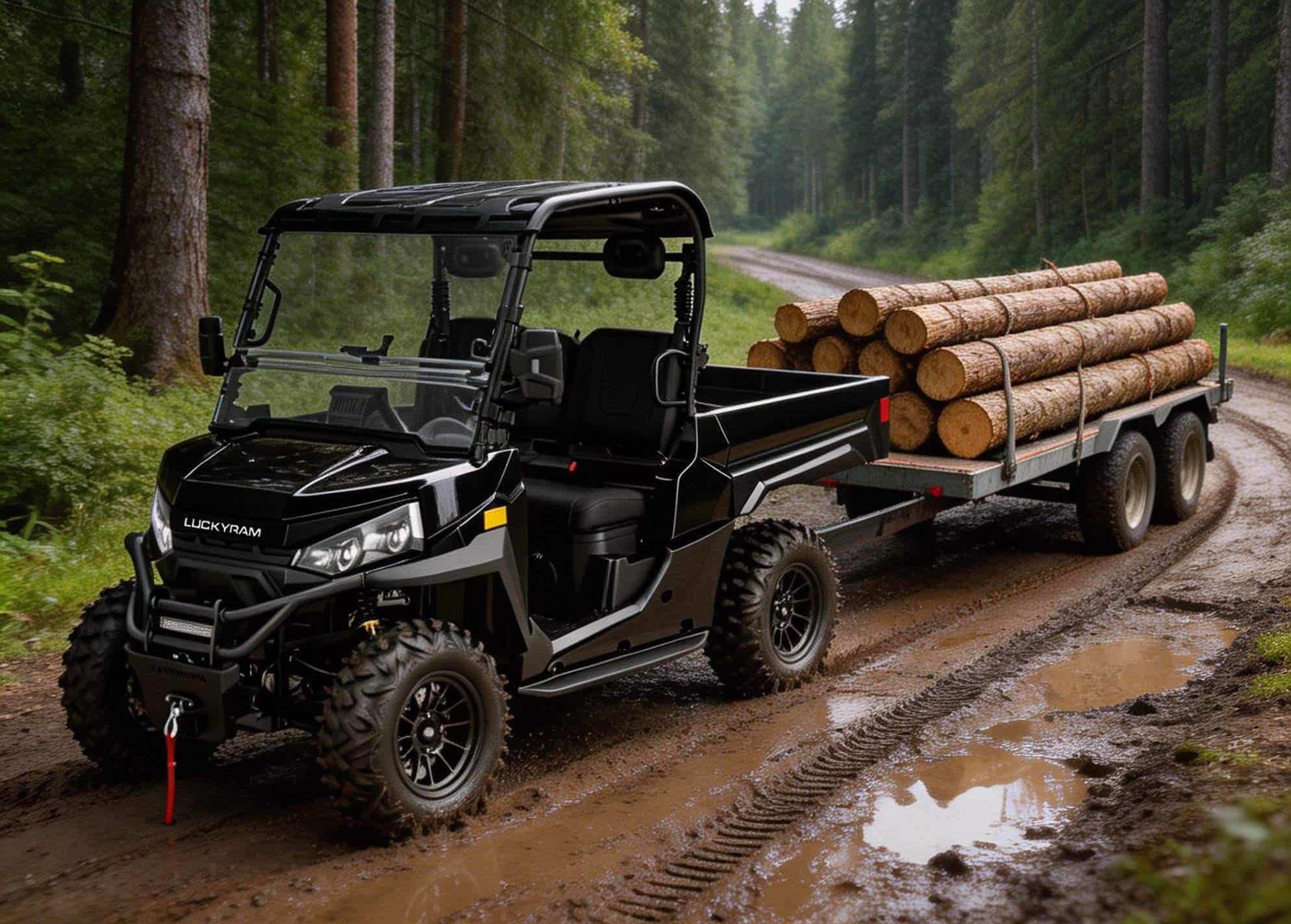Farm Heavy Duty UTV 4WD 10KW AC motor 73,6 V 400 A krmilnik